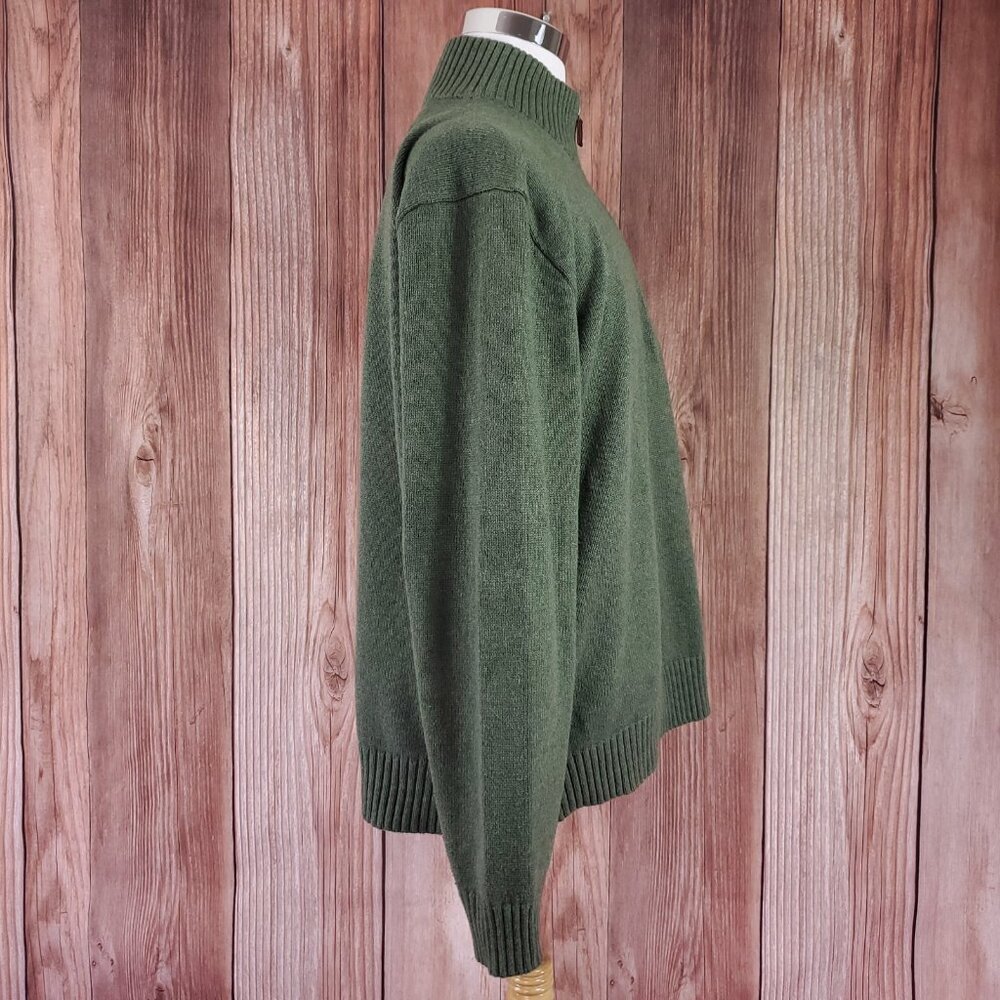 Vintage Polo by Ralph Lauren Mens XXL 1/4 Zip Pullover Sweater Mock Neck Pony - Picture 3 of 15